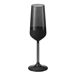 Бокал для шампанского Black Edition, черный