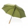 Автоматический зонт-трость с бамбуковой рукояткой Impact из RPET AWARE™, d103 см фото 4