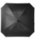 Зонт-трость с квадратным куполом Mistral, черный фото 3
