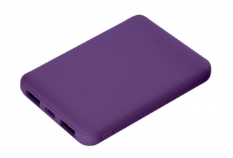 Внешний аккумулятор Elari 5000 mAh, фиолетовый фото 