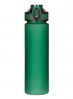 Бутылка для воды Flip, темно-зеленая (ТОЛЬКО ПОД ПОЛНУЮ ЗАПЕЧАТКУ) фото 