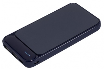 Внешний аккумулятор с подсветкой Starlight Plus PB 10000 mAh, синий фото 