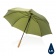 Автоматический зонт-трость с бамбуковой рукояткой Impact из RPET AWARE™, d103 см фото 1