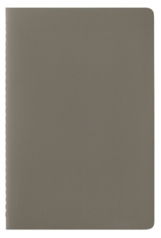 Блокнот Alpha slim, серый фото 