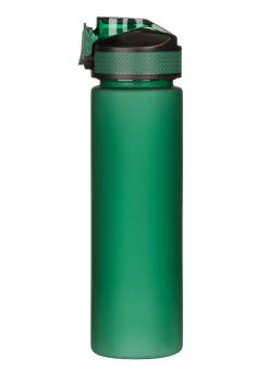 Бутылка для воды Flip, темно-зеленая (ТОЛЬКО ПОД ПОЛНУЮ ЗАПЕЧАТКУ) фото 