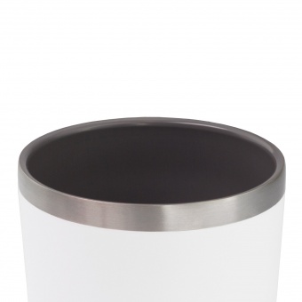 Термокружка вакуумная с керамическим покрытием Arctic, белый/серый фото 
