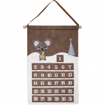 Адвент-календарь Noel, с мышкой фото 