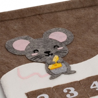 Адвент-календарь Noel, с мышкой фото 