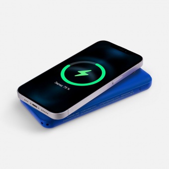 Аккумулятор Omni Qi 10000 мАч, ver.2, синий фото 