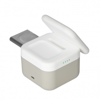 Беспроводная зарядная станция 3в1 15W Cube Wireless Magnetic фото 