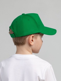 Бейсболка детская Standard Kids, зеленая фото 