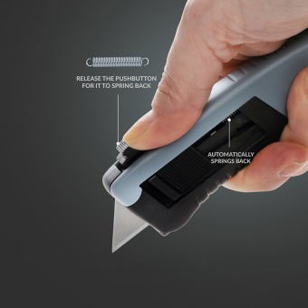 Безопасный строительный нож из переработанного пластика RCS фото 