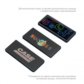 Бизнес рюкзак Taller  с USB разъемом, черный фото 