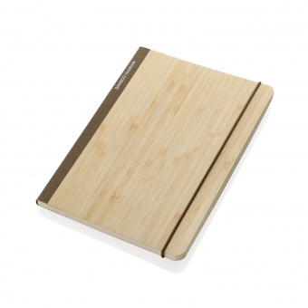 Блокнот Scribe с обложкой из бамбука, А5, 80 г/м² фото 