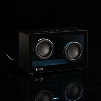 Bluetooth-колонка со светомузыкой Sensofonic, черная фото 