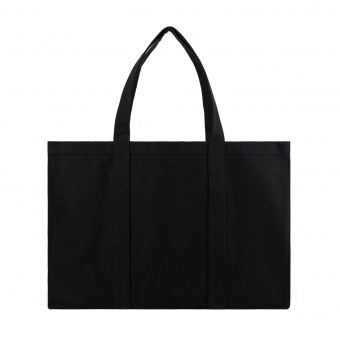 Большая сумка-шоппер VINGA Hilo из переработанного неокрашенного канваса AWARE™, 400 г/м² фото 
