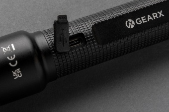 Большой фонарь Gear X из переработанного алюминия RCS с аккумулятором, 10 Вт фото 