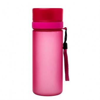 Бутылка для воды Simple, розовая фото 