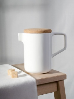 Чайник Riposo, белый фото 