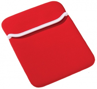 Чехол для iPad 10", красный с белым фото 