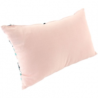 Чехол на подушку Lazy flower, прямоугольный, розовый фото 