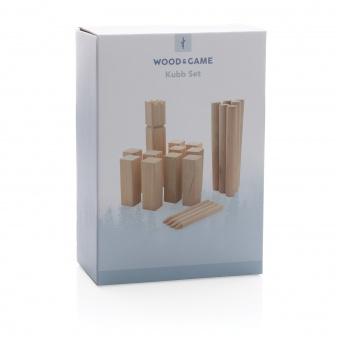 Деревянный игровой набор Kubb фото 