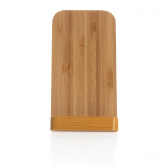 Док-станция Bamboo FSC® для беспроводной зарядки, 5 Вт фото 
