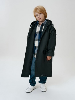 Дождевик детский RainDrop Kids, черный фото 10