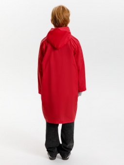 Дождевик детский RainDrop Kids, красный фото 14