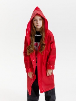 Дождевик детский RainDrop Kids, красный фото 16