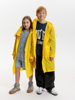 Дождевик детский RainDrop Kids, желтый фото 16