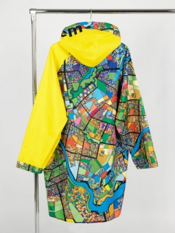 Дождевик классический RainCoat на заказ, разноцветный, единый размер фото 