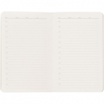 Ежедневник Eco Write Mini, недатированный, с оранжевой резинкой фото 
