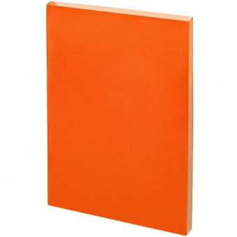 Ежедневник Flat Mini, недатированный, оранжевый фото 