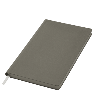 Ежедневник Latte soft touch недатированный, серый фото 