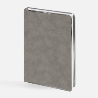 Ежедневник Metal Frame на заказ, датированный, серый фото 