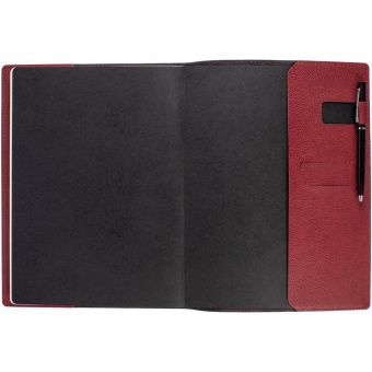 Ежедневник в суперобложке Brave Book, недатированный, красный фото 