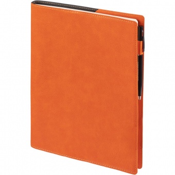 Ежедневник в суперобложке Brave Book, недатированный, оранжевый фото 