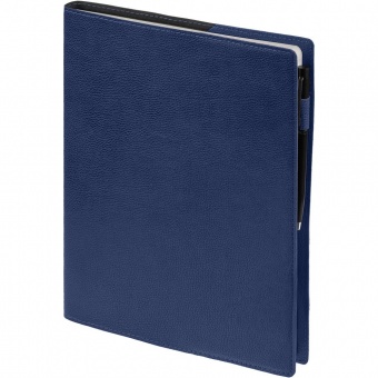 Ежедневник в суперобложке Brave Book, недатированный, темно-синий фото 