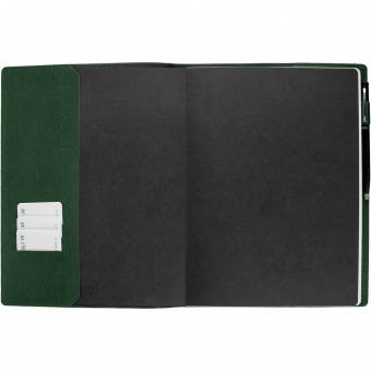 Ежедневник в суперобложке Brave Book, недатированный, зеленый фото 