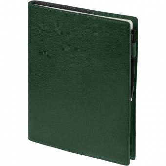 Ежедневник в суперобложке Brave Book, недатированный, зеленый фото 