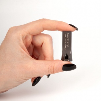 Флешка Ergo Style Black, USB 3.0, черная, 32 Гб фото 