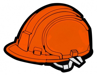 Флешка «Каска», оранжевая, 8 Гб фото 