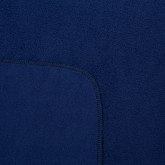 Флисовый плед Warm&Peace, синий фото 