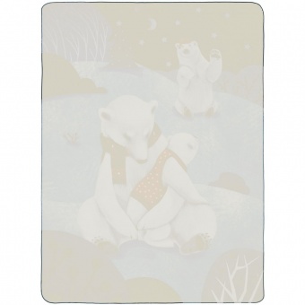 Флисовый плед Wintart Bear фото 