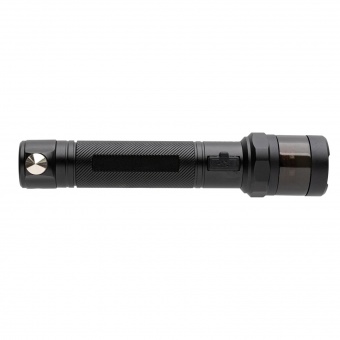 Фонарь Gear X с дополнительными функциями IPx4 из переработанных алюминия и пластика RCS, LED фото 