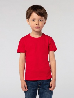 Футболка детская Pioneer Kids, красная фото 6