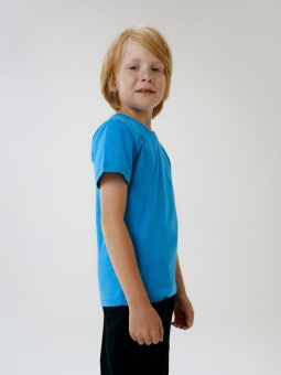 Футболка детская T-Bolka Kids, бирюзовая фото 8