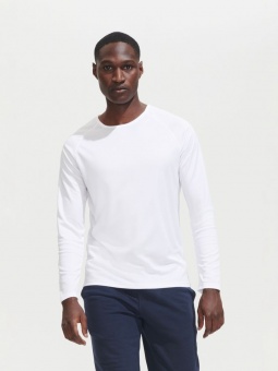 Футболка с длинным рукавом Sporty LSL Men, черная фото 8