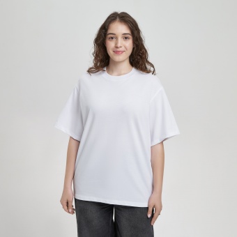 Футболка унисекс RUST NEO, 100% хлопок, 240 гр., белый, размер 5XL/6XL фото 